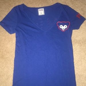 Victoria Secret Pink Chicago Cubs t shirt